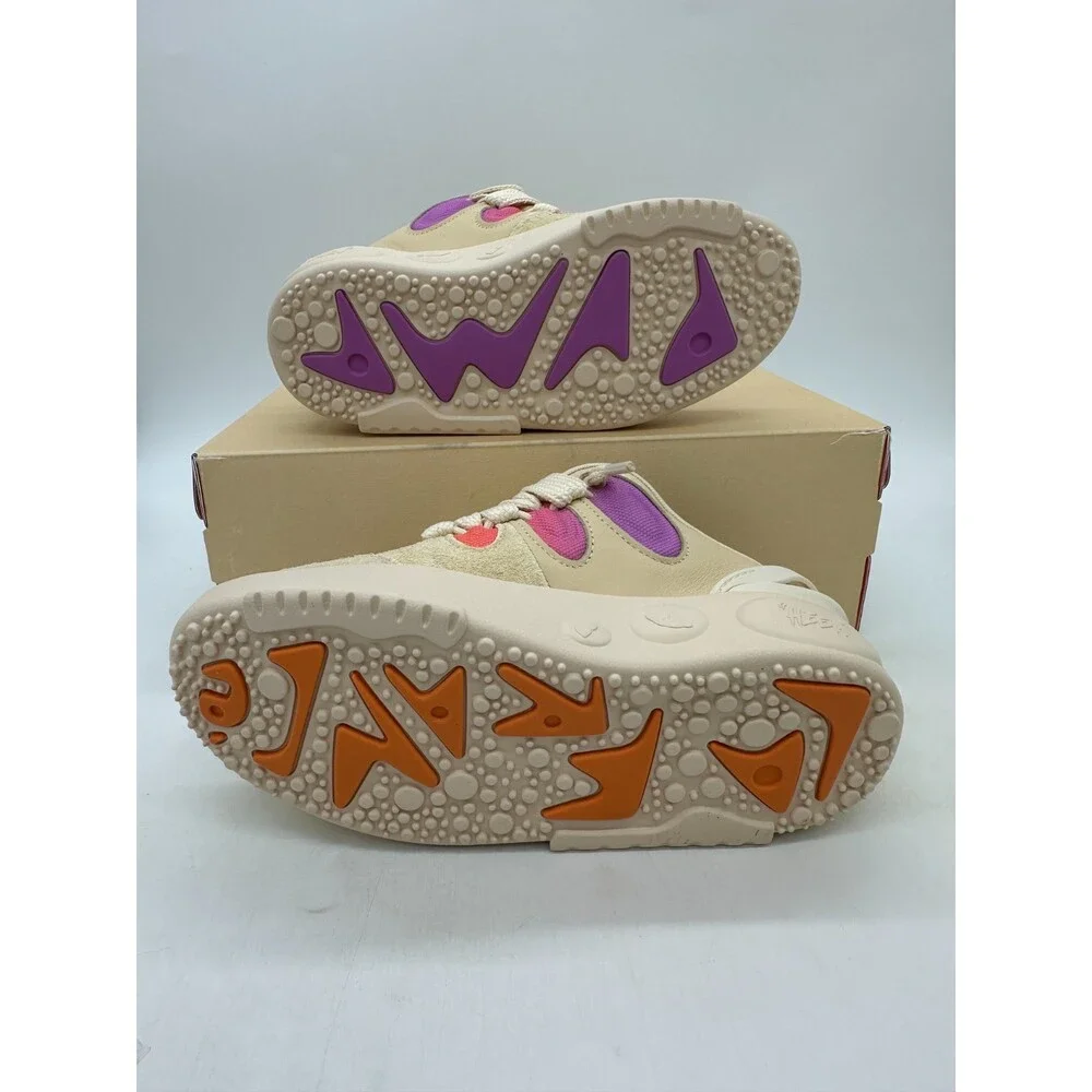 Puma La France Youth Size 6 Women's size 7.5 Beige Athletic Shoes 313099 01